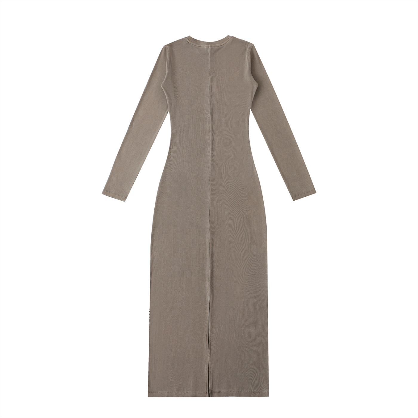 Dyed Washed Slit Maxi Dress - ClaimedbyGodDesigns