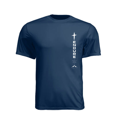 ENDURE Unisex Christian Gym T-Shirt | James 1:12 - Claimed by God Designs