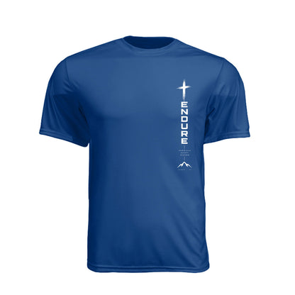 ENDURE Unisex Christian Gym T-Shirt | James 1:12 - Claimed by God Designs