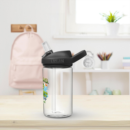 F.R.O.G Fully Rely On God Christian Kids Water Bottle - ClaimedbyGodDesigns
