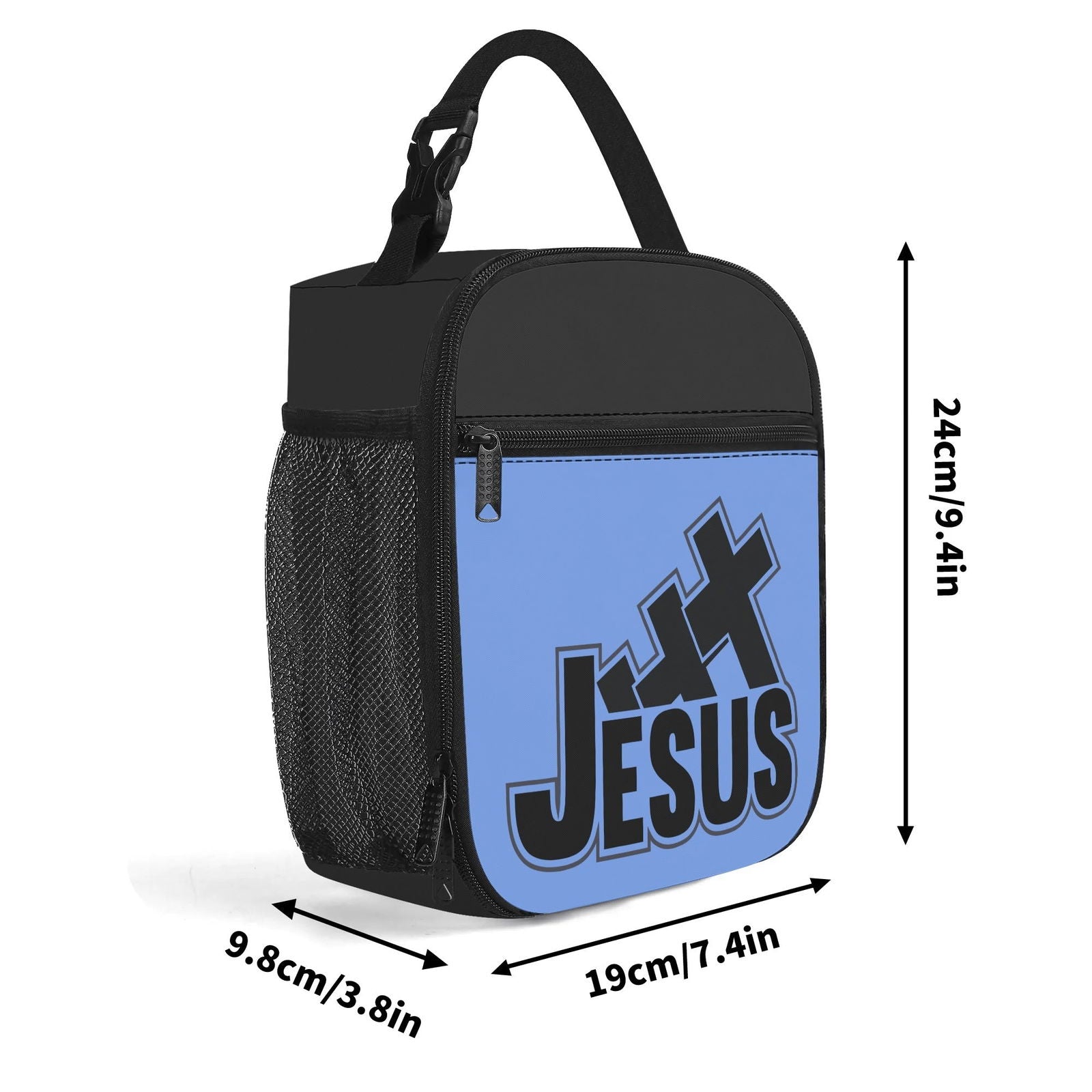 Faith-Inspired Insulated Christian Lunch Box for Kids - ClaimedbyGodDesigns