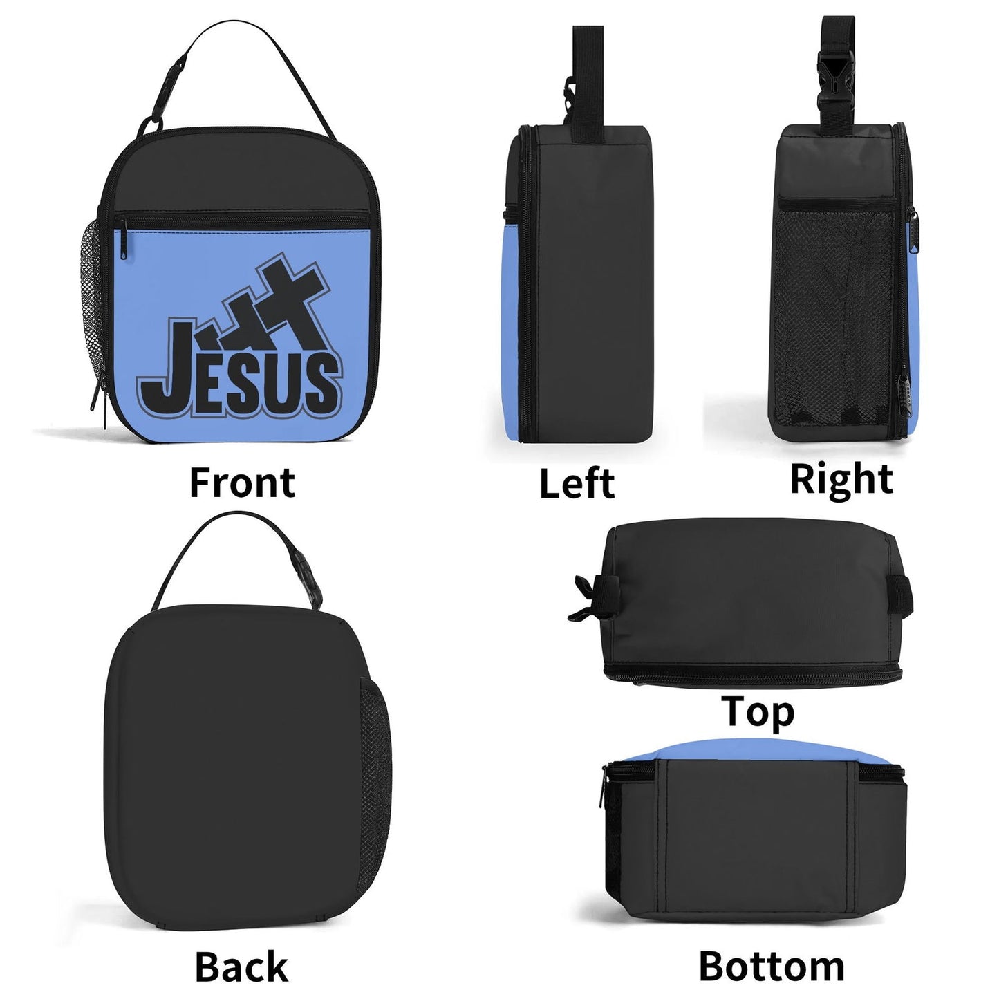 Faith-Inspired Insulated Christian Lunch Box for Kids - ClaimedbyGodDesigns