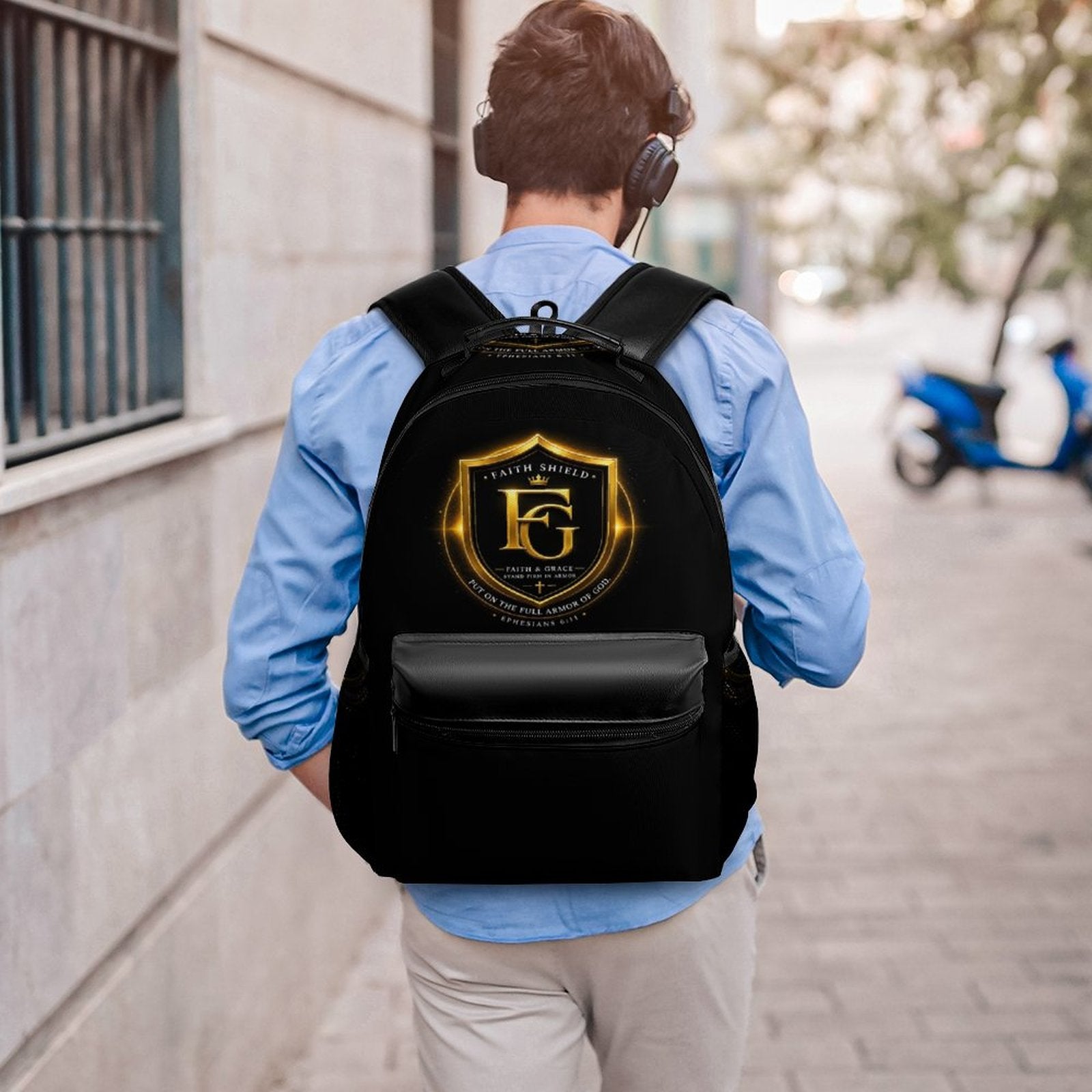 Faith And Grace Youth Christian Casual Backpack - ClaimedbyGodDesigns
