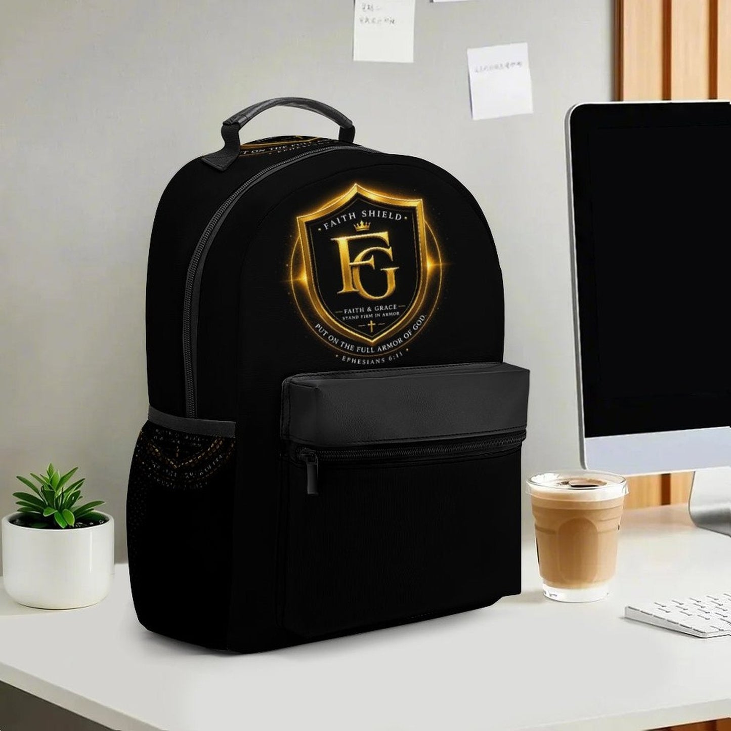Faith And Grace Youth Christian Casual Backpack - ClaimedbyGodDesigns