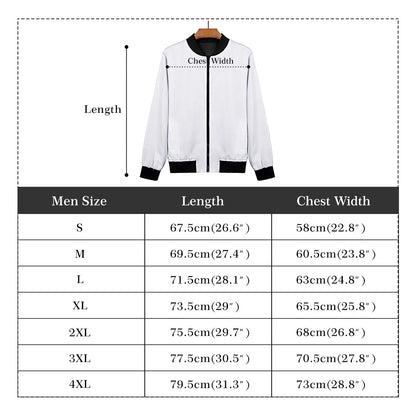 Faith Can Move Mountains Men's Christian Jacket - ClaimedbyGodDesigns