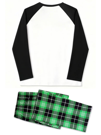 Faith Can Move Mountains Unisex Adult Christian Plaid Pajamas - ClaimedbyGodDesigns