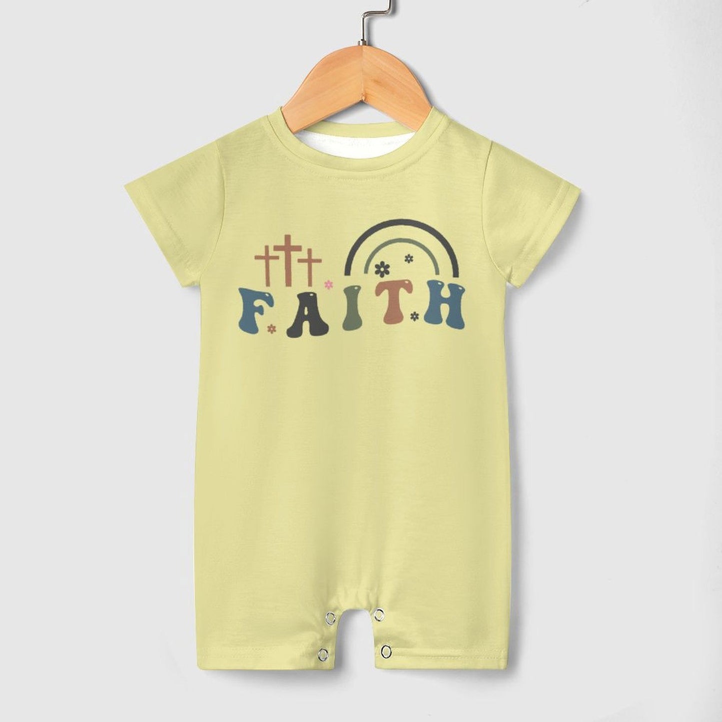 Faith Christian Baby Onesie - ClaimedbyGodDesigns