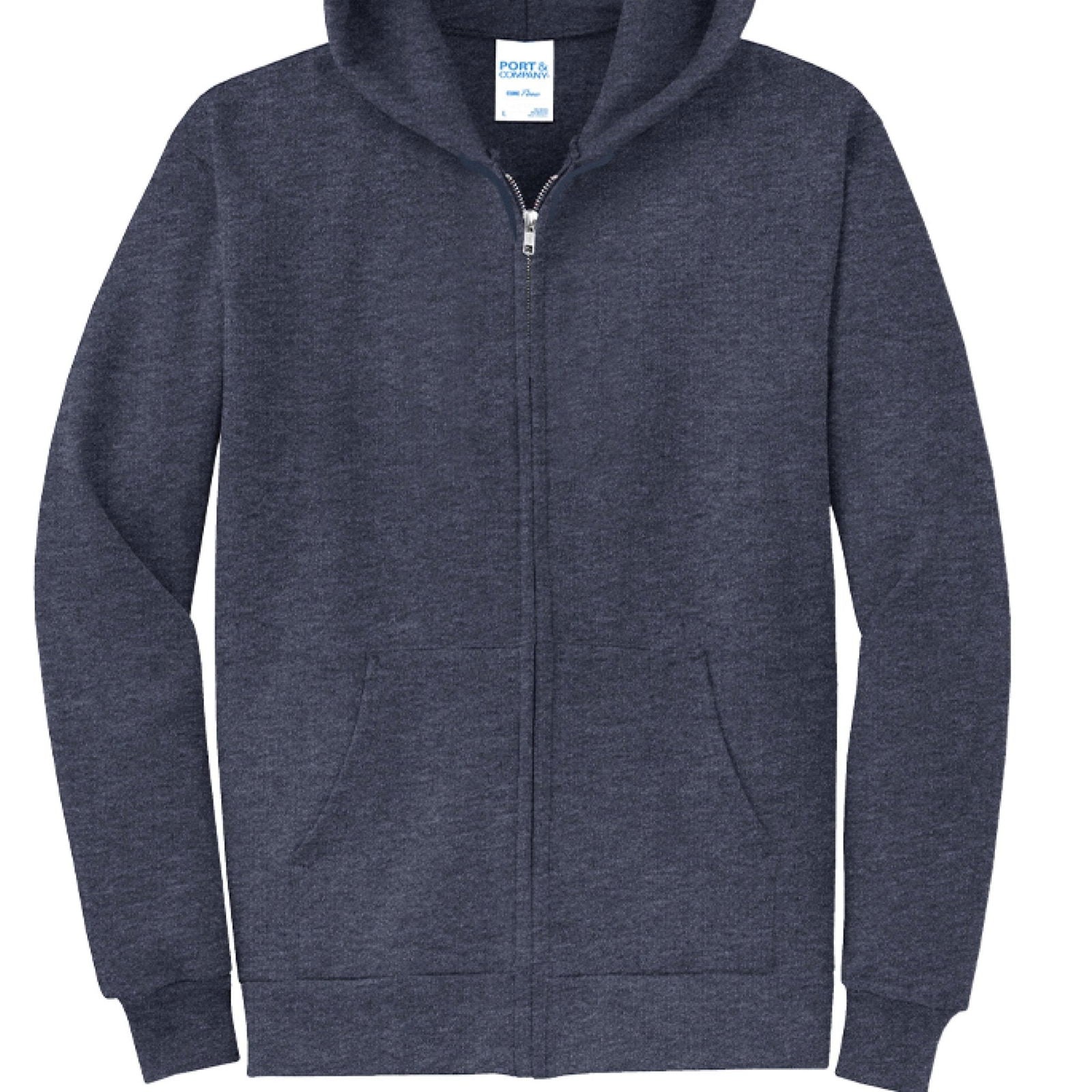 Faith Has No Borders Unisex Christian Full-Zip Hooded Sweatshirt - ClaimedbyGodDesigns