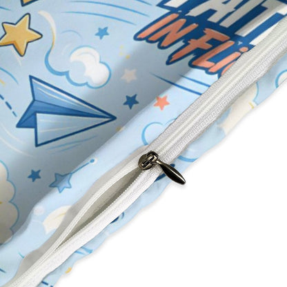 Faith In Flight Christian Kids 3-Piece Bedding Set-Full/Twin - ClaimedbyGodDesigns