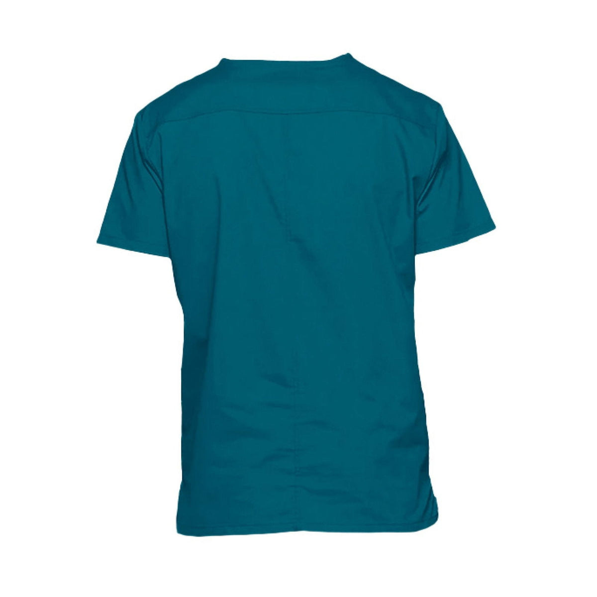 Faith Is In My DNA Men’s Christian 5‑Pocket V‑Neck Premium Medical Scrub Top - ClaimedbyGodDesigns