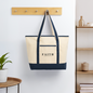 Faith Large Canvas Deluxe Christian Tote Bag - ClaimedbyGodDesigns