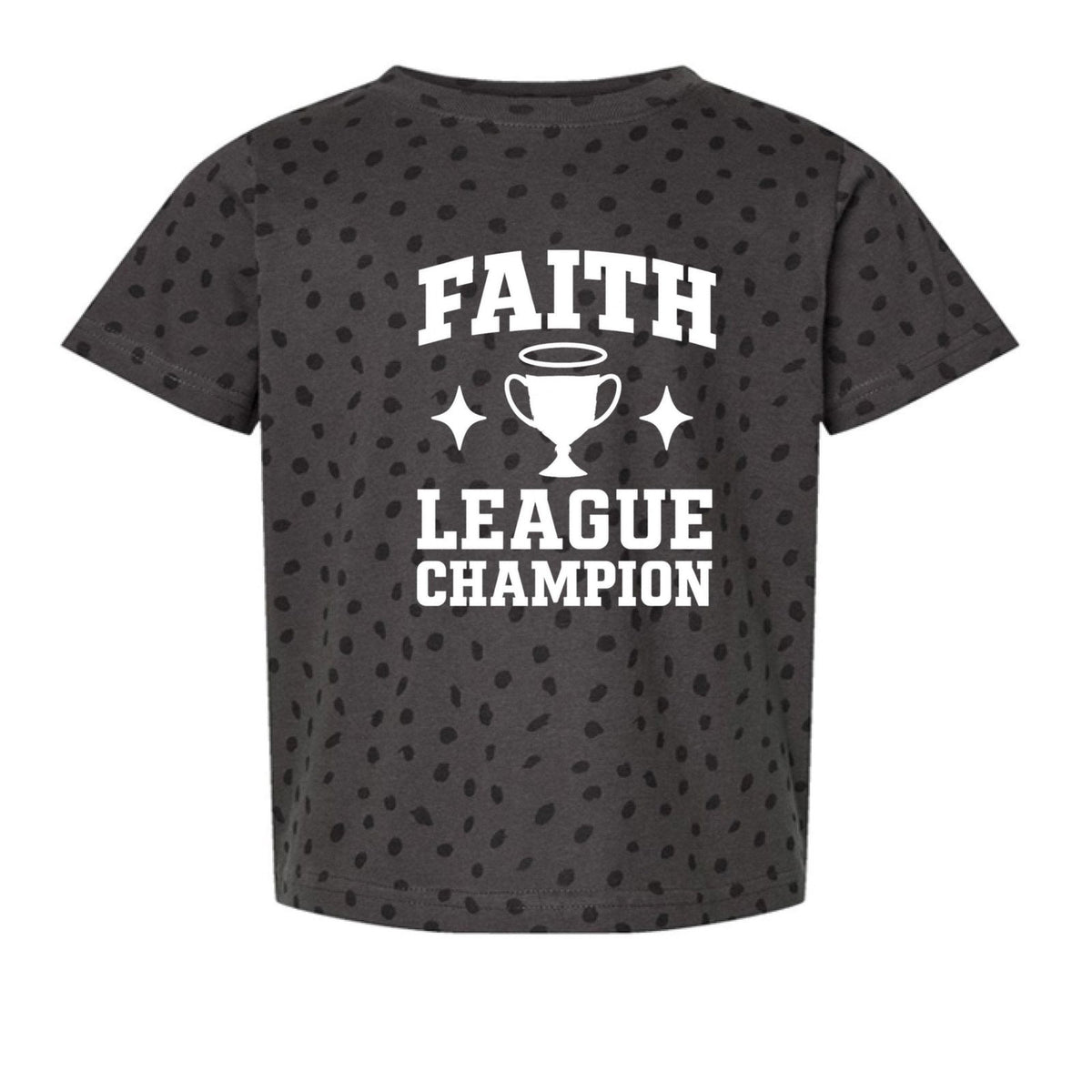 Faith League Champion Toddler Christian T-shirt - ClaimedbyGodDesigns