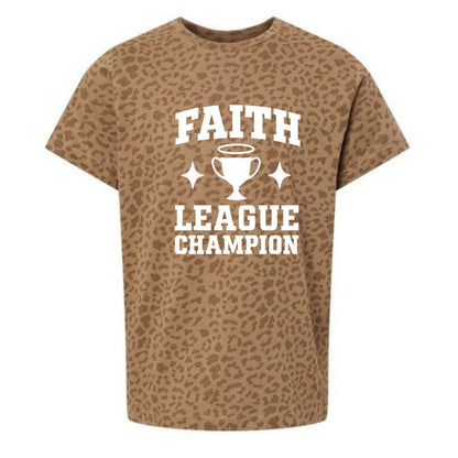 Faith League Champion Toddler Christian T-shirt - ClaimedbyGodDesigns