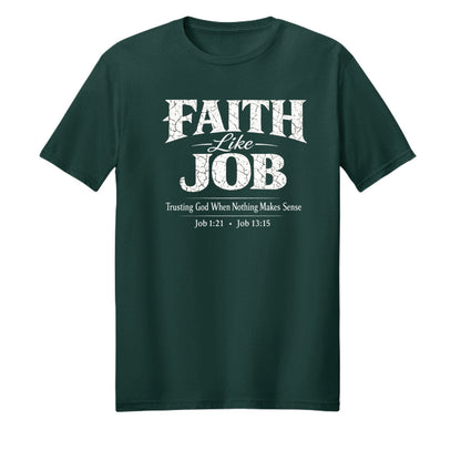 Faith Like Job Unisex Christian T-shirt - ClaimedbyGodDesigns