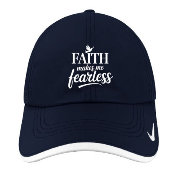 Faith Makes Me Fearless Adult Christian Hat - ClaimedbyGodDesigns