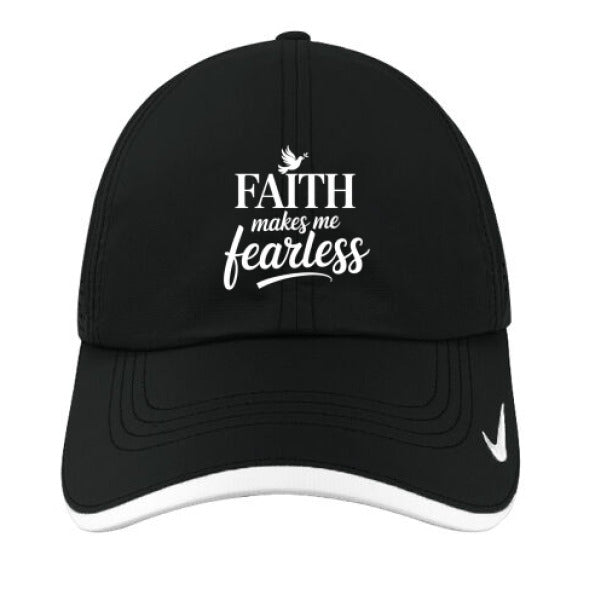 Faith Makes Me Fearless Adult Christian Hat - ClaimedbyGodDesigns
