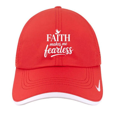 Faith Makes Me Fearless Adult Christian Hat - ClaimedbyGodDesigns
