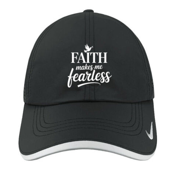 Faith Makes Me Fearless Adult Christian Hat - ClaimedbyGodDesigns
