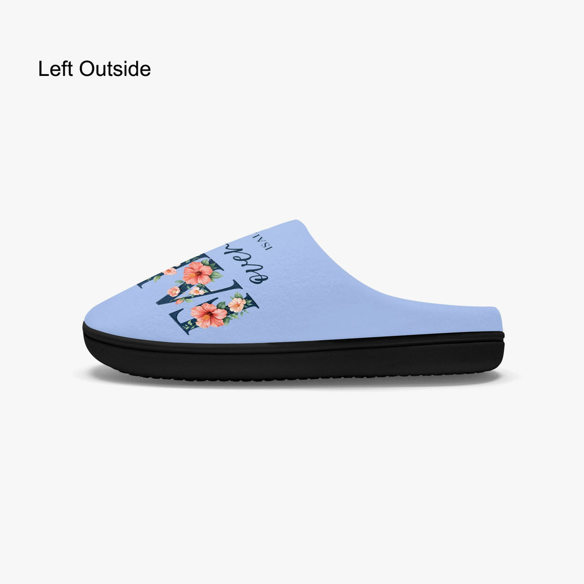 Faith Over Fear Christian Kids Cotton Slippers - ClaimedbyGodDesigns