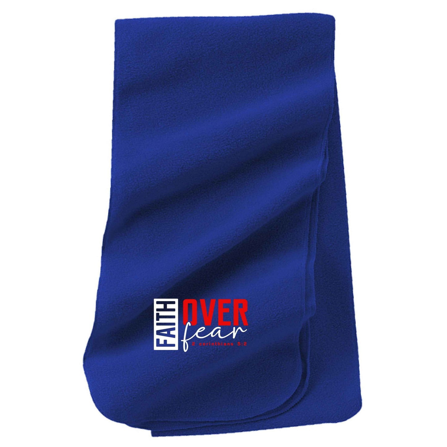 Faith Over Fear Christian Scarf - ClaimedbyGodDesigns