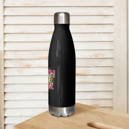 Faith Over Fear Christian Stainless steel water bottle - ClaimedbyGodDesigns