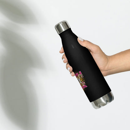 Faith Over Fear Christian Stainless steel water bottle - ClaimedbyGodDesigns