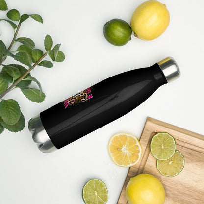 Faith Over Fear Christian Stainless steel water bottle - ClaimedbyGodDesigns