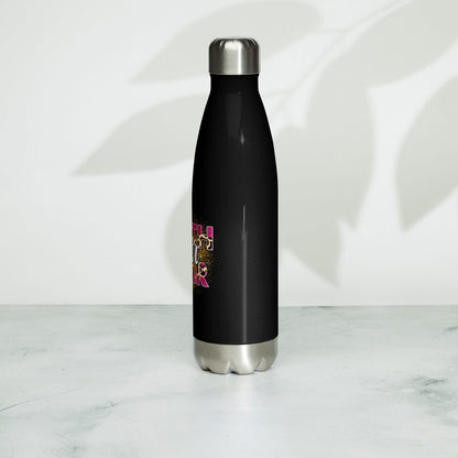Faith Over Fear Christian Stainless steel water bottle - ClaimedbyGodDesigns