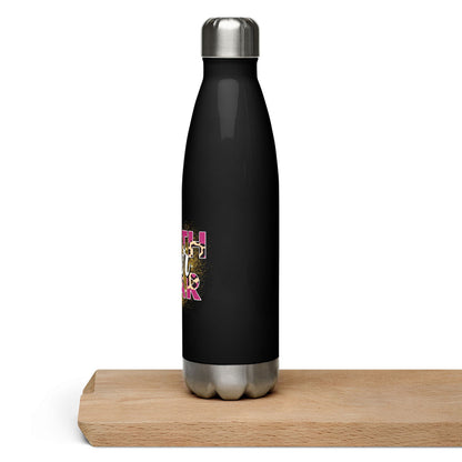 Faith Over Fear Christian Stainless steel water bottle - ClaimedbyGodDesigns