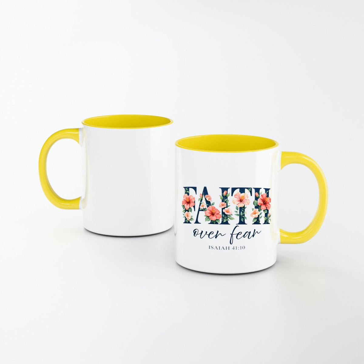 Faith Over Fear Hello Sunshine Christian Gift Set - ClaimedbyGodDesigns