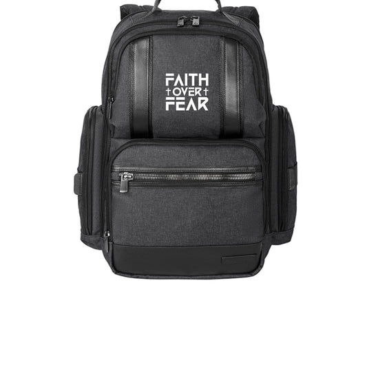 Faith Over Fear Premium Christian Backpack - ClaimedbyGodDesigns
