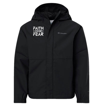 Faith Over Fear Premium Youth Christian Hikebound II Jacket - ClaimedbyGodDesigns