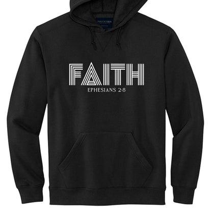Faith Unisex Christian Fleece Pullover Hooded Sweatshirt - ClaimedbyGodDesigns