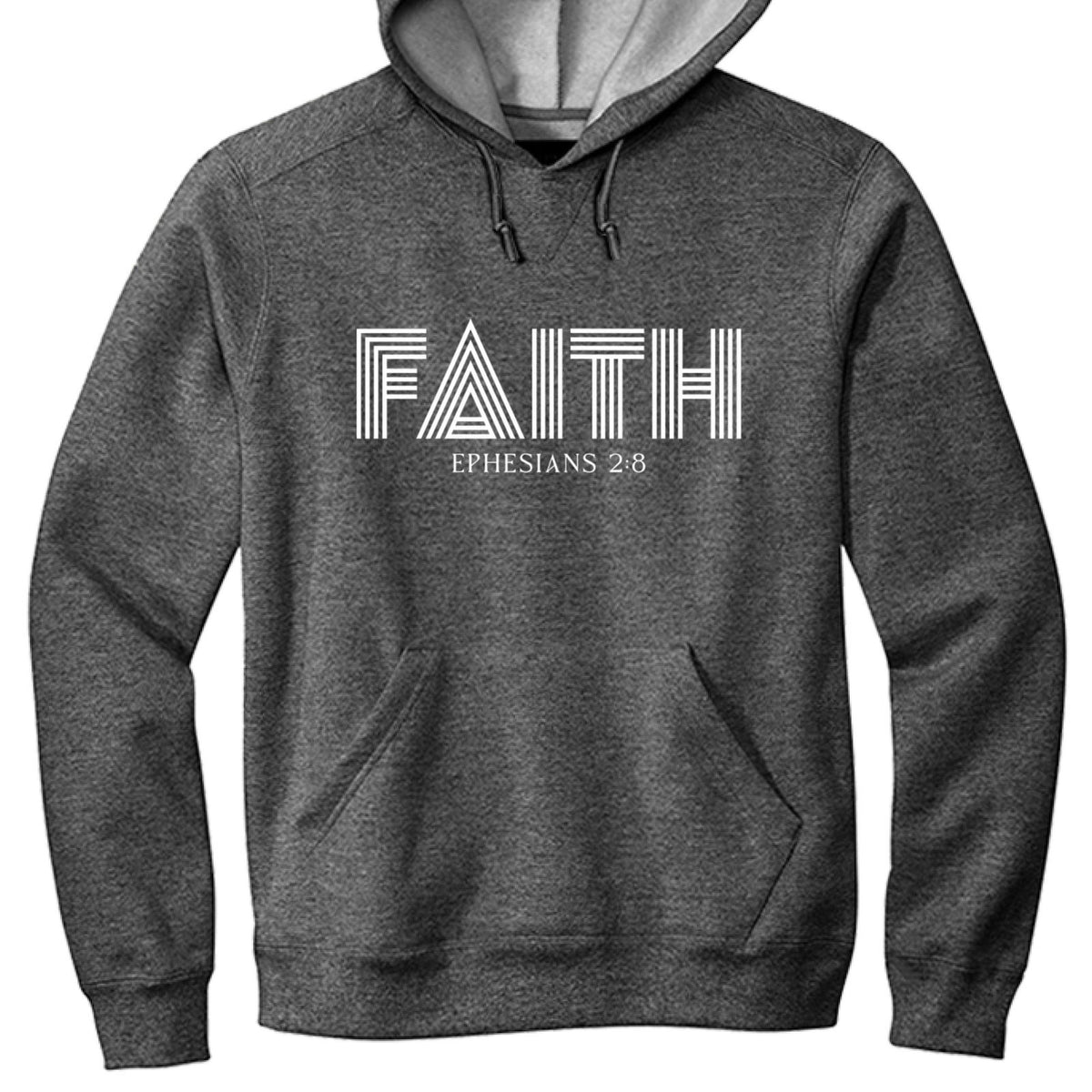 Faith Unisex Christian Fleece Pullover Hooded Sweatshirt - ClaimedbyGodDesigns