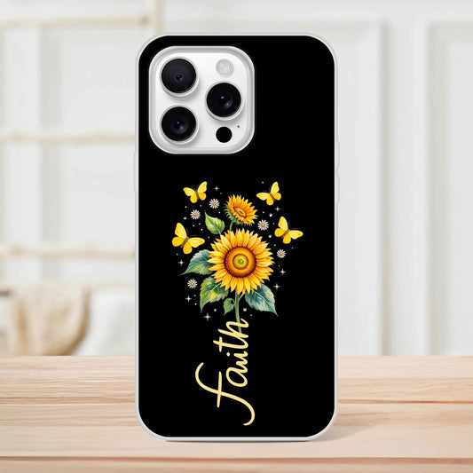 Faith (flower) Christian Flexi Phonecase for Iphones - ClaimedbyGodDesigns