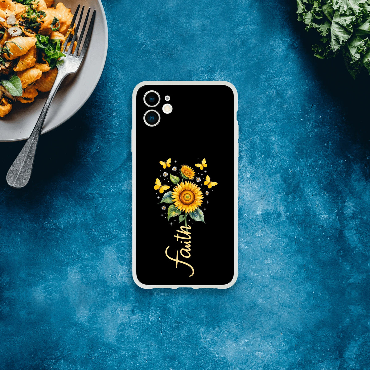 Faith (flower) Christian Flexi Phonecase for Iphones - ClaimedbyGodDesigns