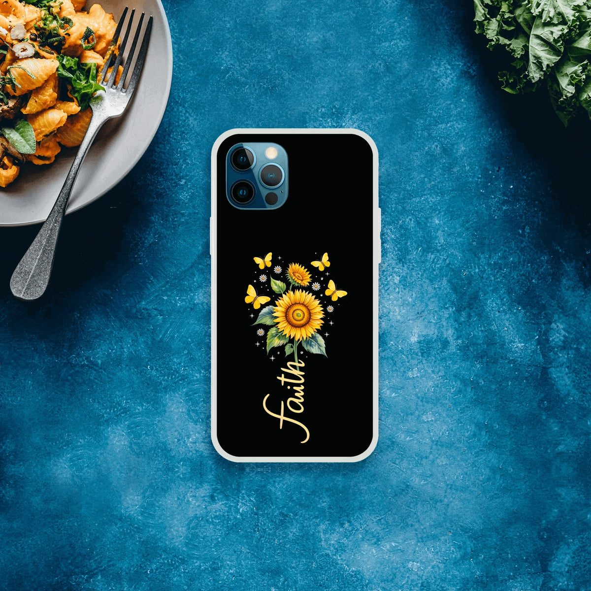 Faith (flower) Christian Flexi Phonecase for Iphones - ClaimedbyGodDesigns