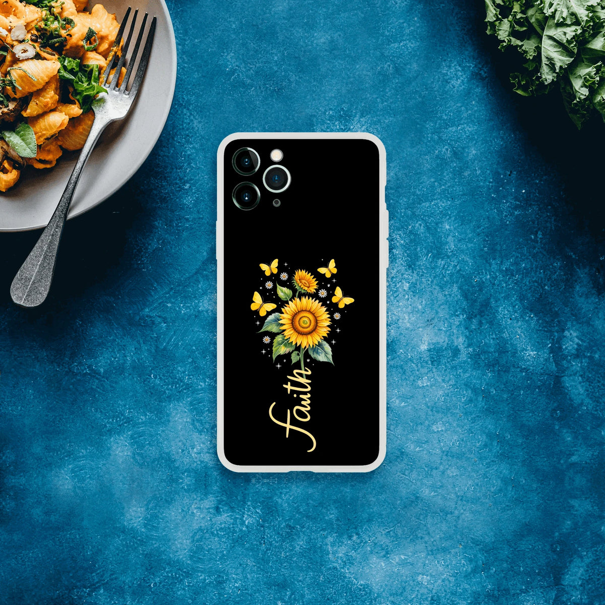 Faith (flower) Christian Flexi Phonecase for Iphones - ClaimedbyGodDesigns
