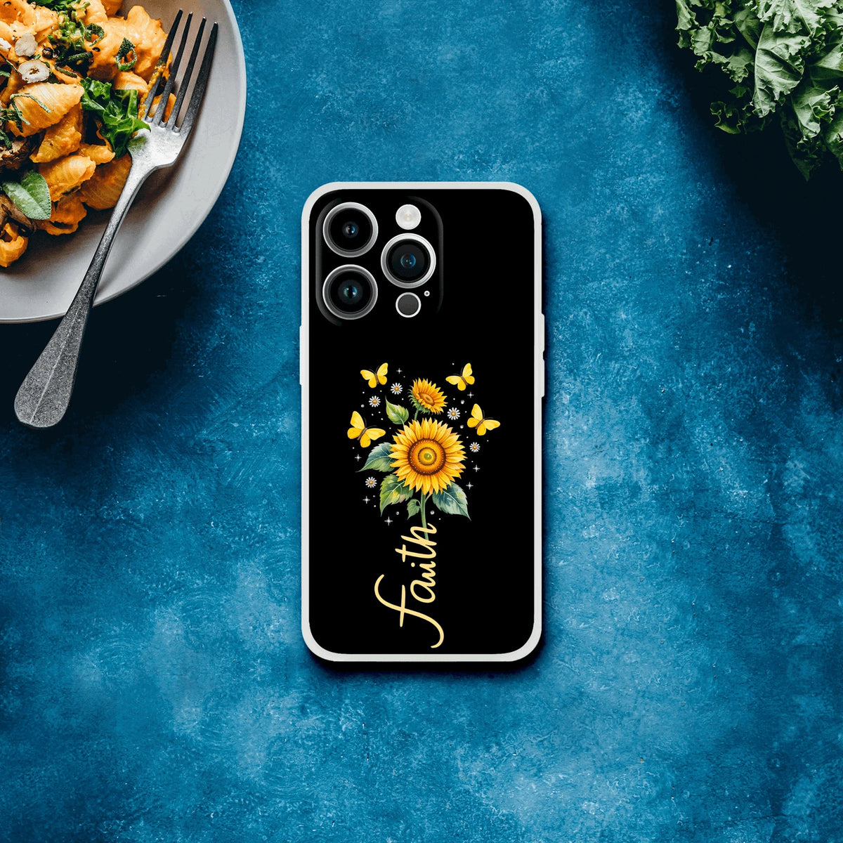 Faith (flower) Christian Flexi Phonecase for Iphones - ClaimedbyGodDesigns