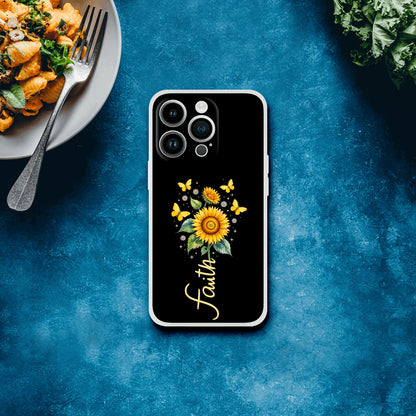 Faith (flower) Christian Flexi Phonecase for Iphones - ClaimedbyGodDesigns