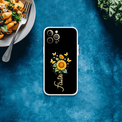 Faith (flower) Christian Flexi Phonecase for Iphones - ClaimedbyGodDesigns