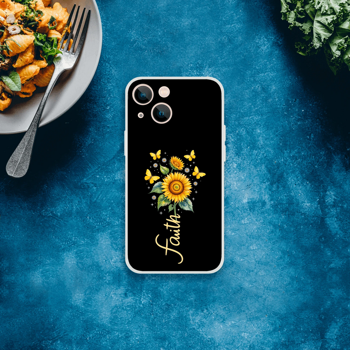 Faith (flower) Christian Flexi Phonecase for Iphones - ClaimedbyGodDesigns