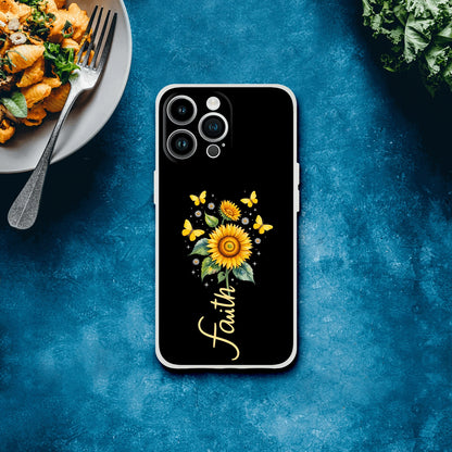 Faith (flower) Christian Flexi Phonecase for Iphones - ClaimedbyGodDesigns