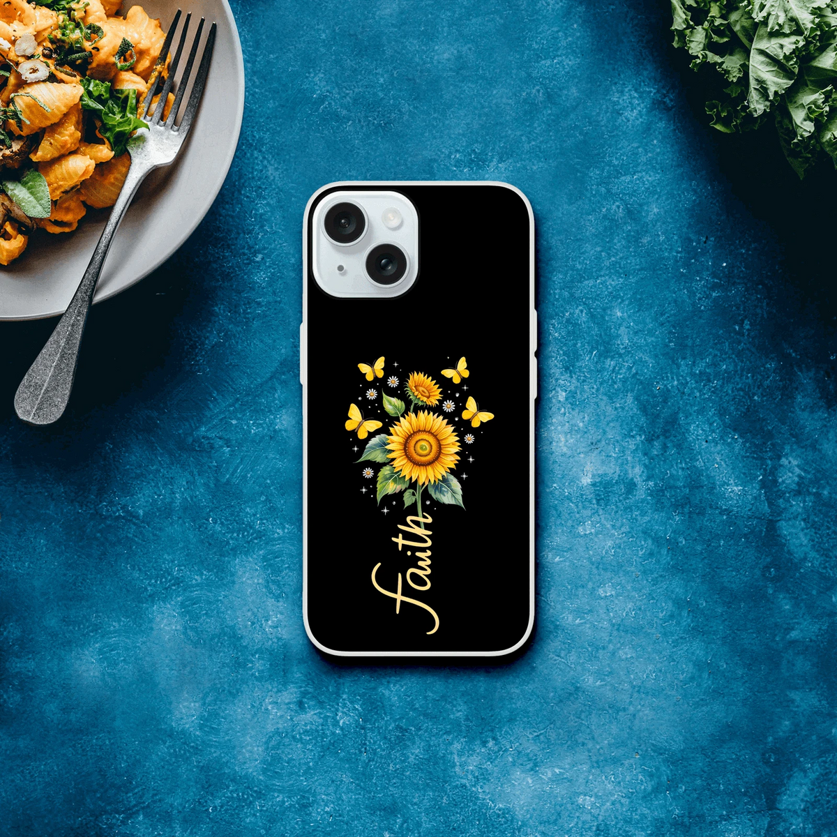 Faith (flower) Christian Flexi Phonecase for Iphones - ClaimedbyGodDesigns