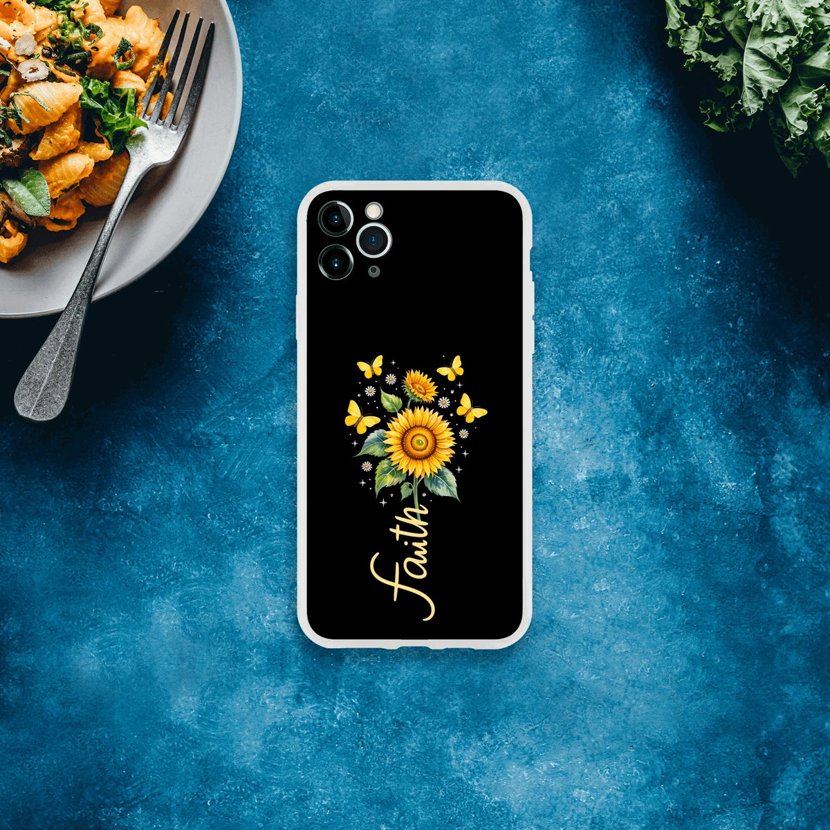 Faith (flower) Christian Flexi Phonecase for Iphones - ClaimedbyGodDesigns