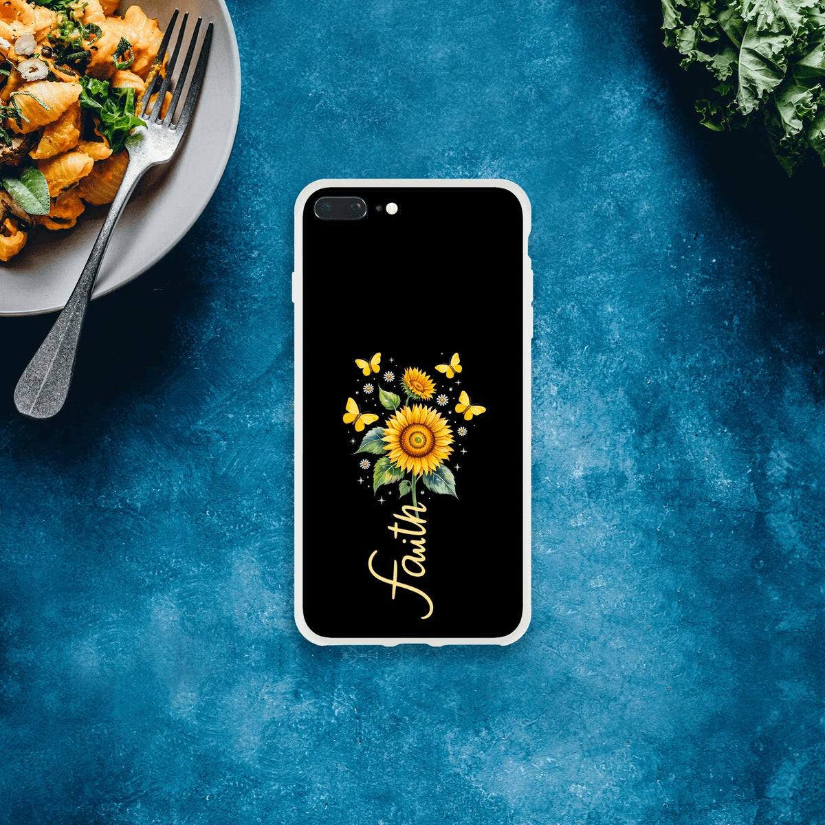 Faith (flower) Christian Flexi Phonecase for Iphones - ClaimedbyGodDesigns