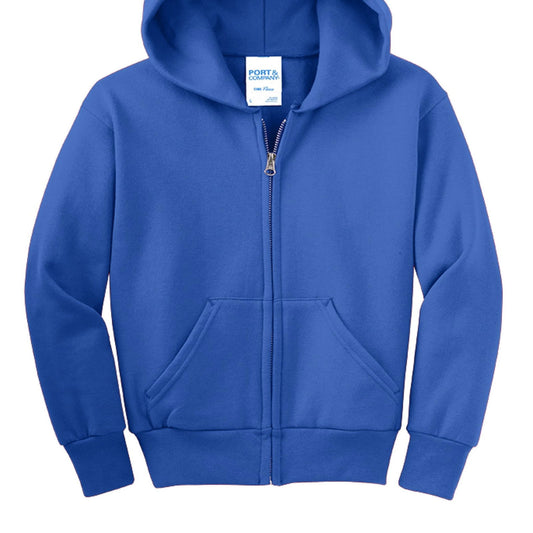 Faith has no borders Youth Christian Full-Zip Hooded Sweatshirt - ClaimedbyGodDesigns