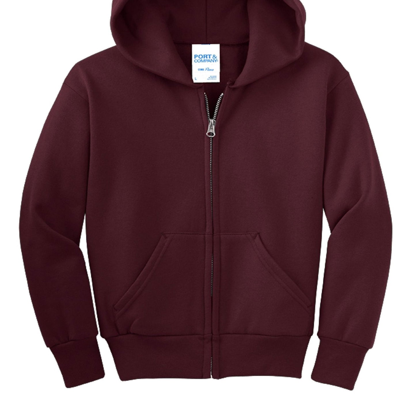 Faith has no borders Youth Christian Full-Zip Hooded Sweatshirt - ClaimedbyGodDesigns