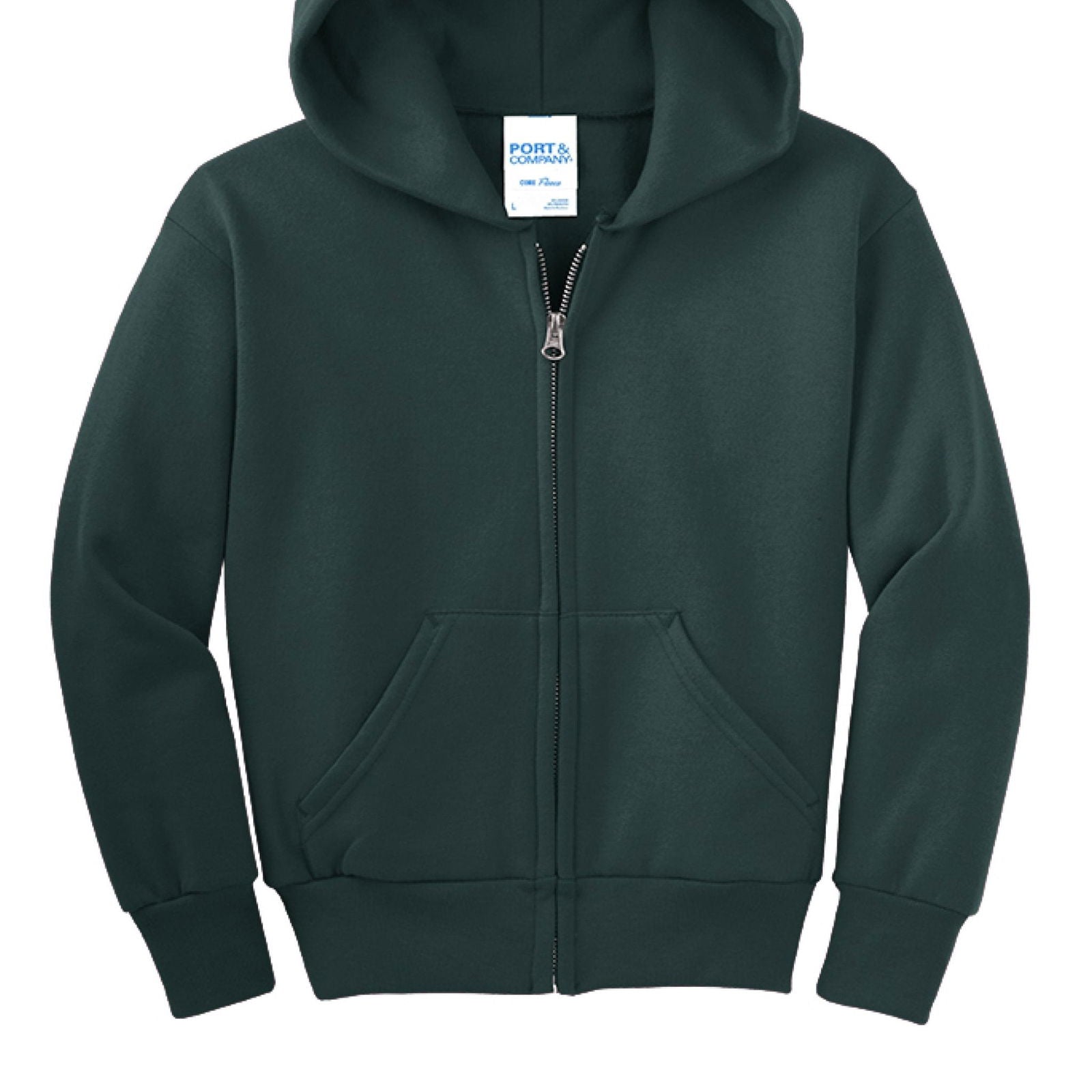 Faith has no borders Youth Christian Full-Zip Hooded Sweatshirt - ClaimedbyGodDesigns