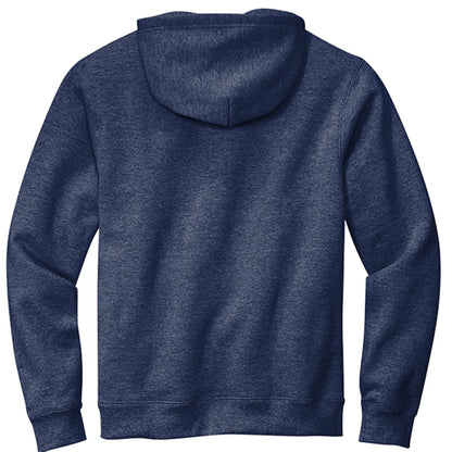 Faith over Fear Cross Unisex Christian Fleece Pullover Hooded Sweatshirt - ClaimedbyGodDesigns